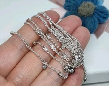 NEW Genuine Pandora Chandelier Droplets Necklace Clear CZ  45cm 💕 BOXED 