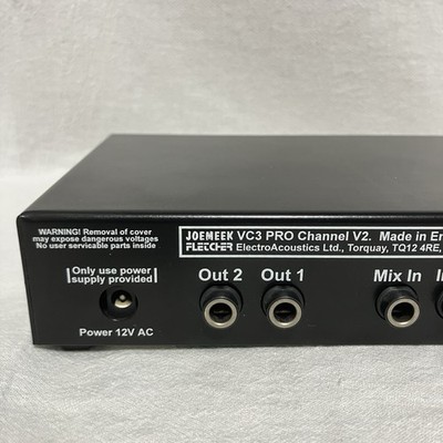 JOEMEEK VC3 V2 Pro channel Mic Pre Opto Compressor Enhancer Tested