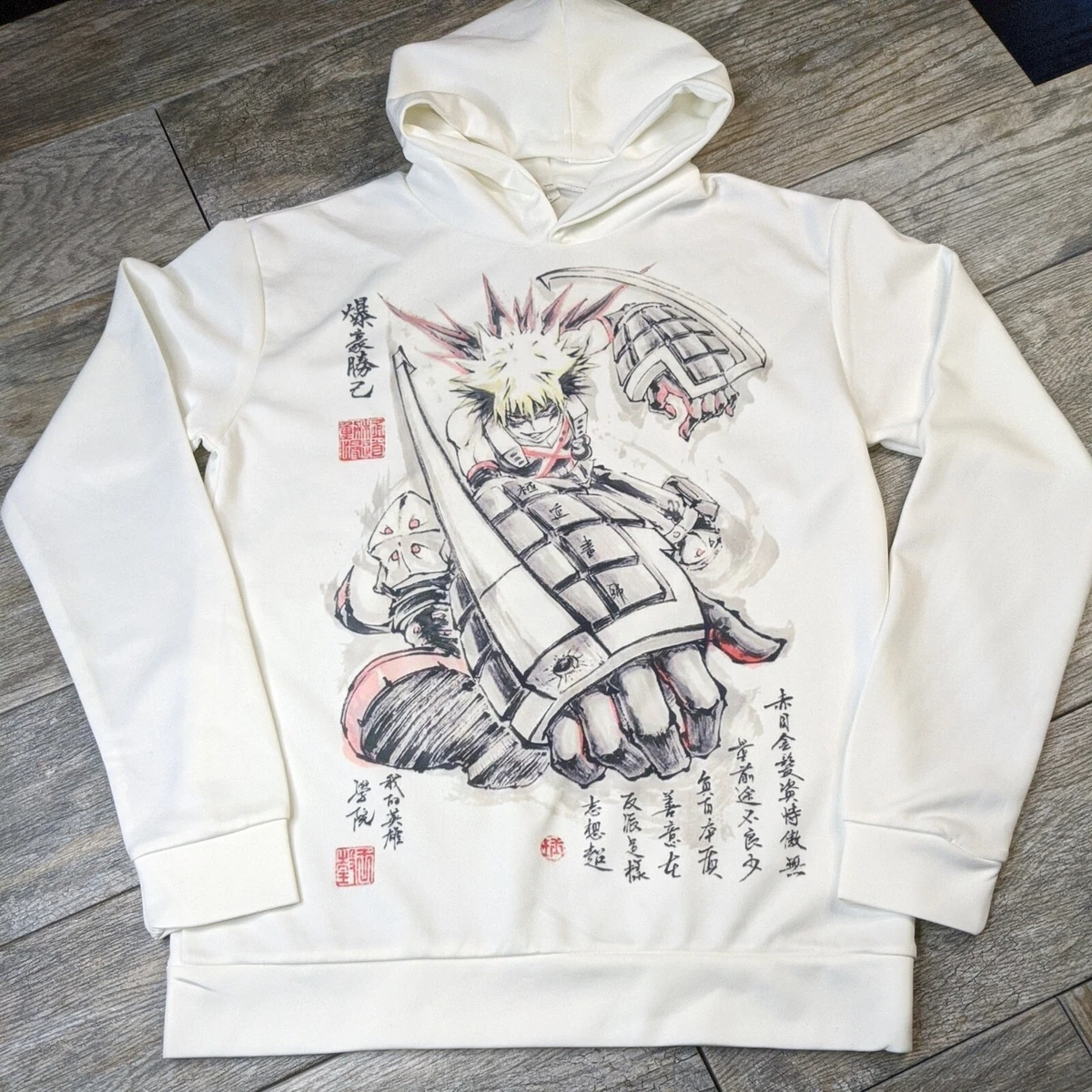 My hero 2025 academia hoodie ebay