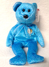 TY BEANIE BABY BABIES CLASSY BEAR NEW WITH TAGS RETIRED