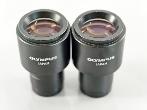 Olympus Pair CWHK 10x 18 Microscope Eyepieces BH2 CH2 - Picture 2 of 2