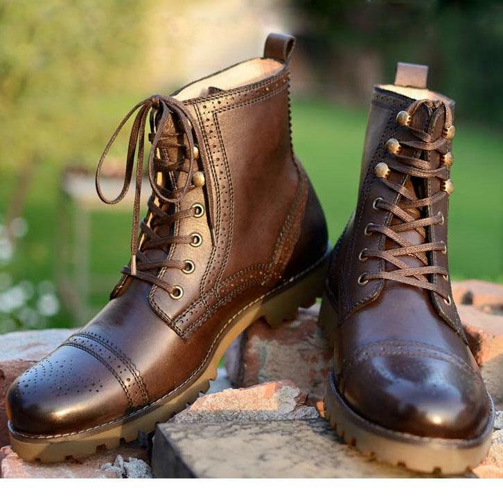 Pelle Classica para hombre Vintage De Cuero Hecha a Mano botas Informales Zapatos de piel de becerro Scout Pelle Classica para hombre Vintage De Cuero Hecha a Mano botas Informales Zapatos de piel de becerro Scout