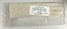 British Military Issue NBC White Inner Gloves, Dated December 90
