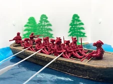 LOD Enterprises Set LOD 054 American Revolution Colonial Rowing Troops (NO BOAT)