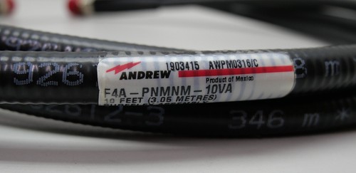 Andrew F4A-PNMNM-10VA N(M) to N(M) 10 Foot Cable - Picture 1 of 4