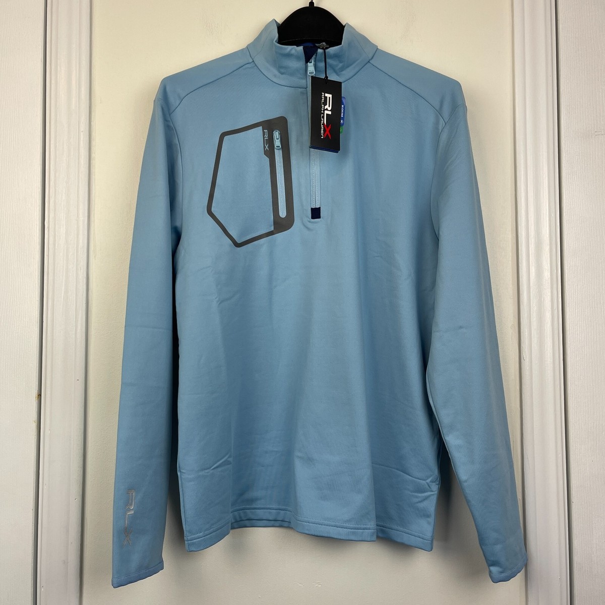 送料無料 新品 RALPH LAUREN ゴルフ1/4ジップ プルオーバー M パフォーマンス ジャージー クォータージップ プルオーバー