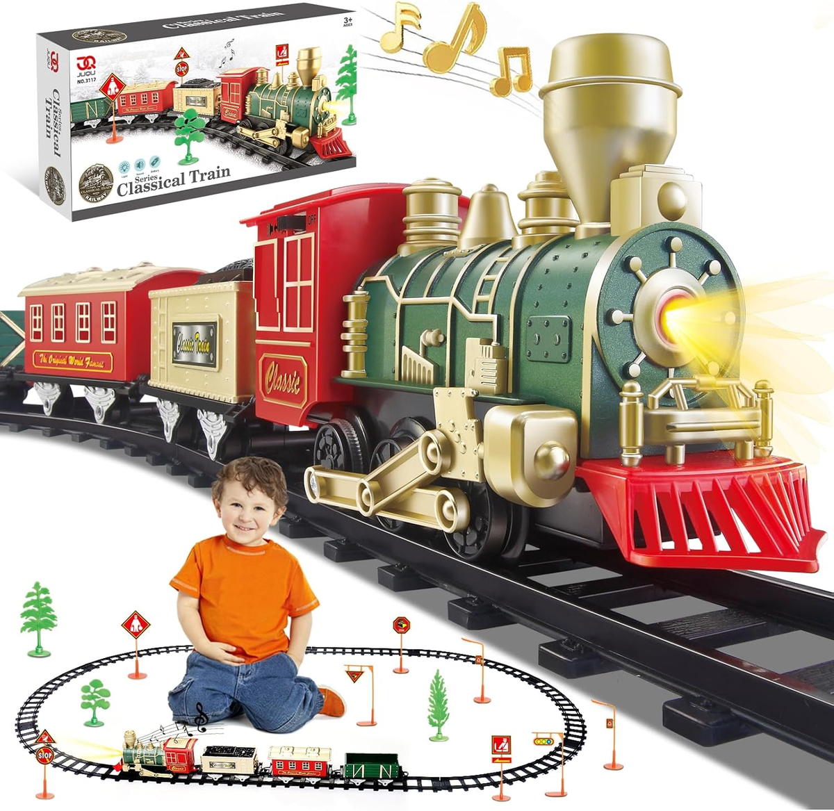 Train Set Amazon Trenes Electricos Juego De Trenes-Juegos De