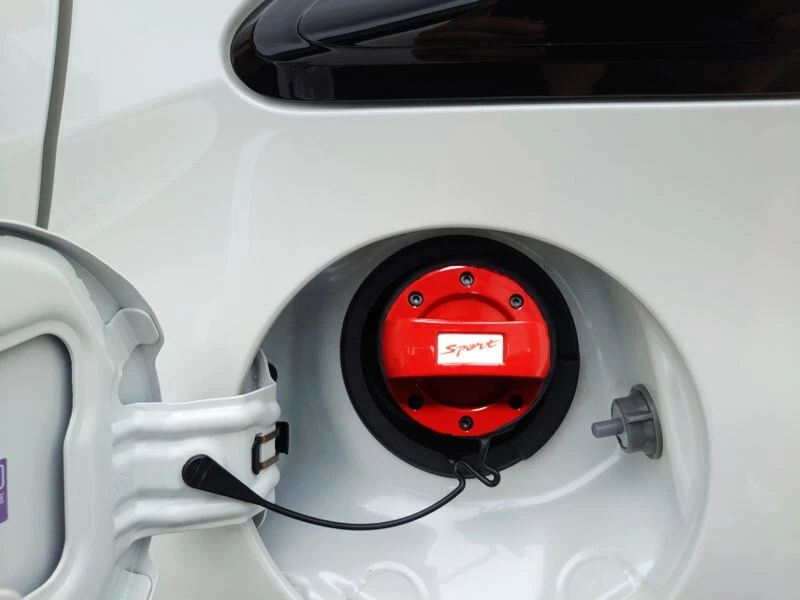 GLOSS RED SPORT FUEL PETROL CAP HANDLE for SUZUKI SWIFT SX4 VITARA IGNIS JIMNY - Image 2 of 4