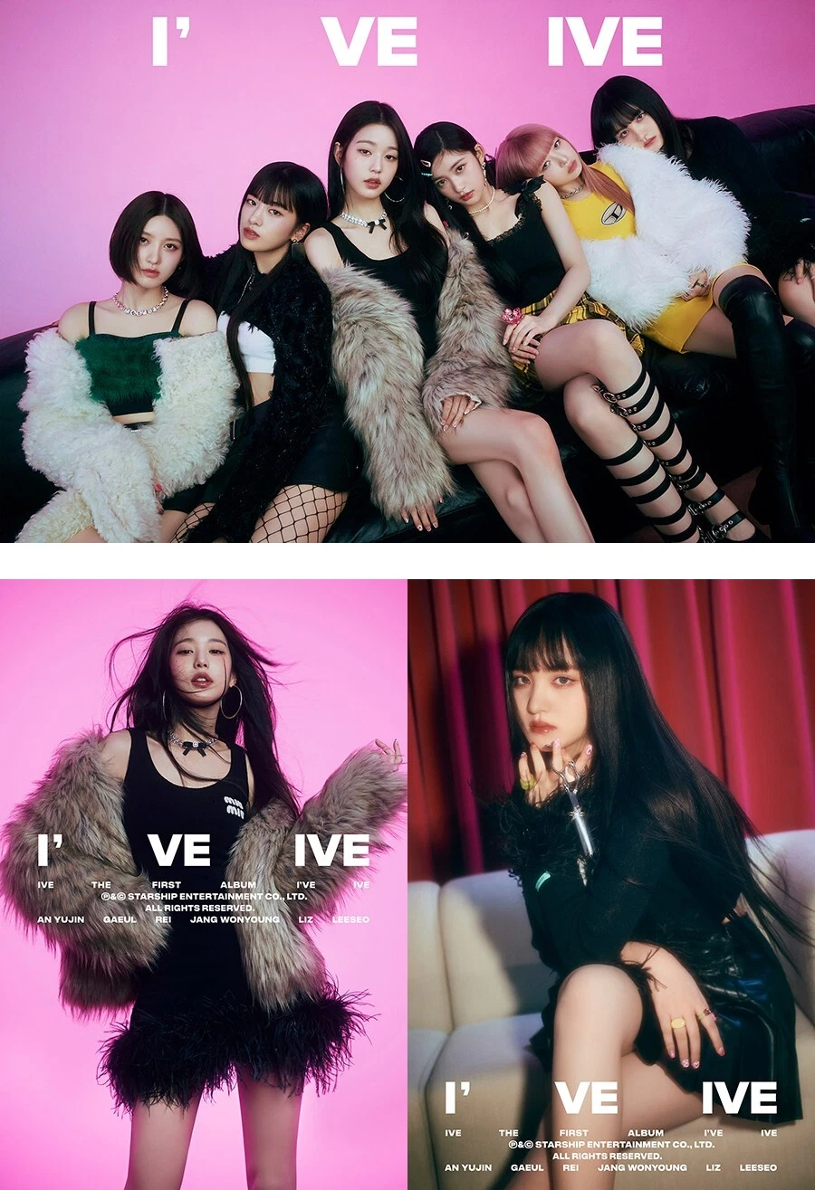 IVE - [I’VE IVE] 1st Album 3種セット s-l400.jpg