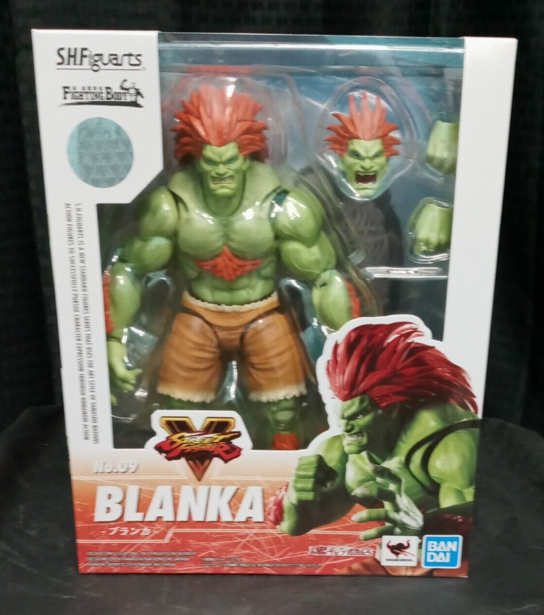 NEW Bandai S. H. Figuarts Blanka Blanca Action Figure Street