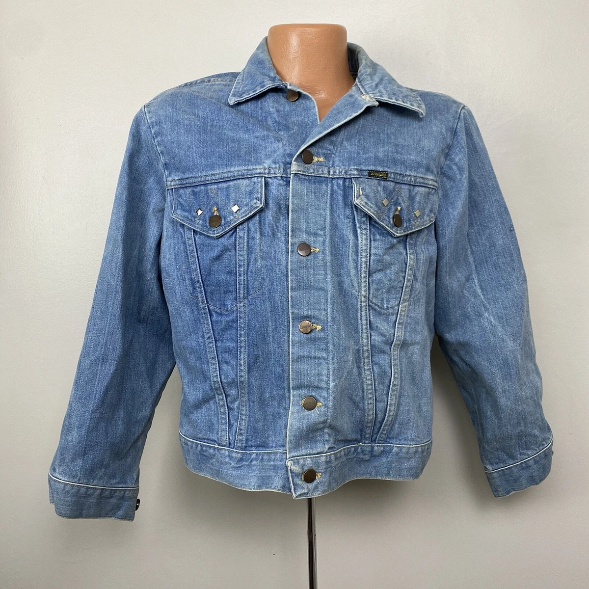 1970s wrangler top denim jacket