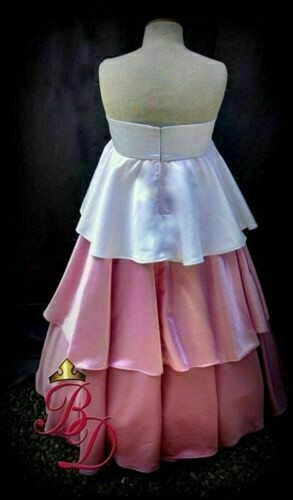 Custom Rose Quartz Steven Universe Inspired Gown Version Cosplay Dress" - 第 4/5 張圖片