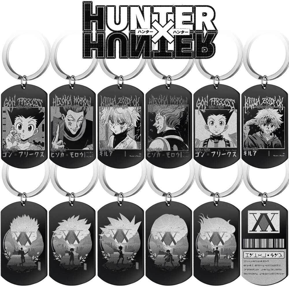 Hunter X Hunter Llavero Regalos para Adolescentes Niños Hombres Mujeres Decoración