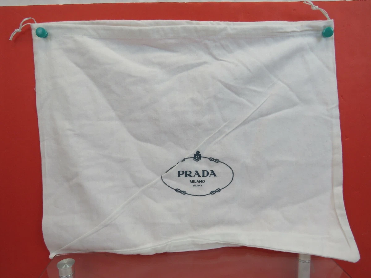 Prada dust best sale bag authentic