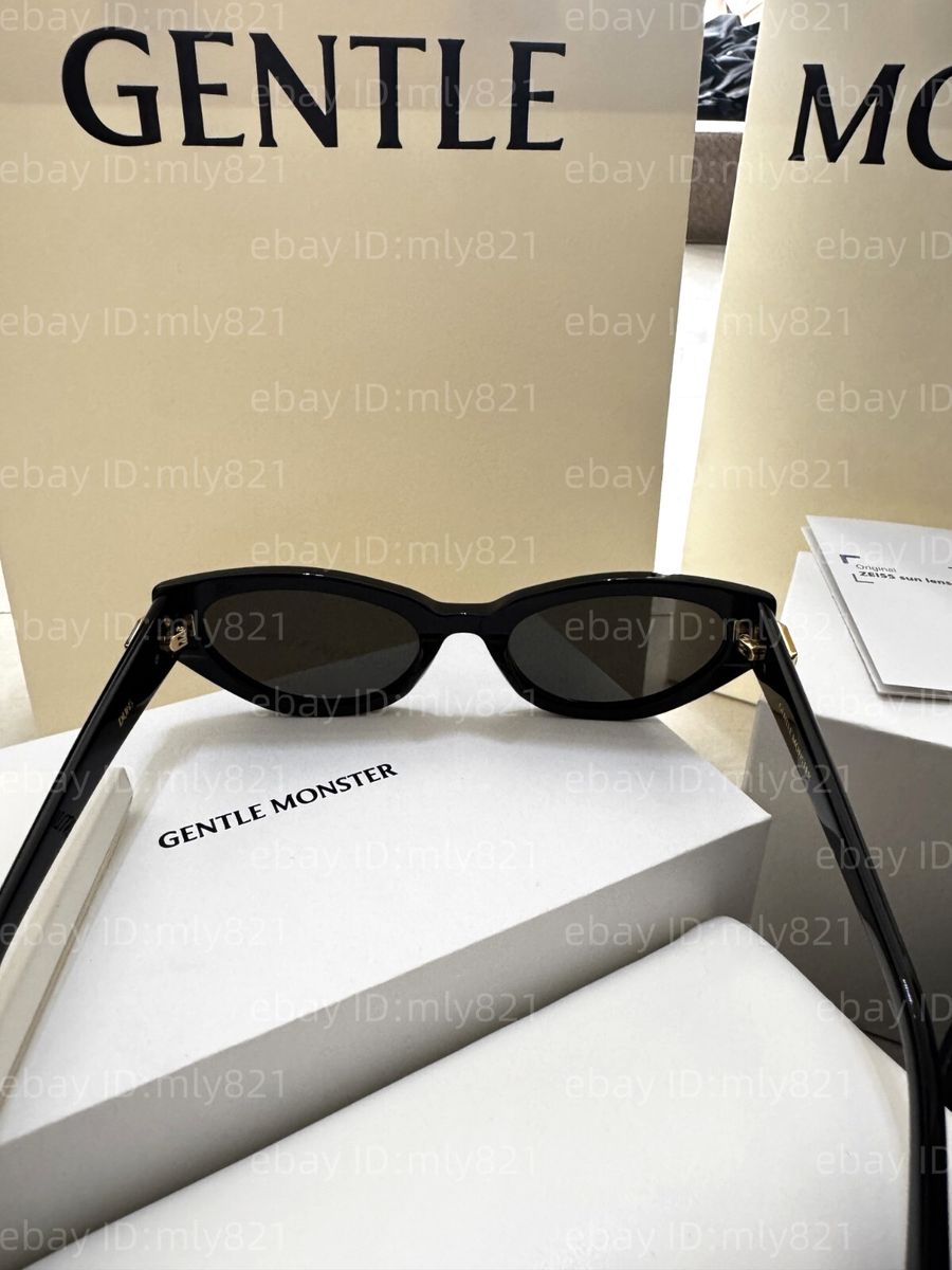 GentleMonster Duns 01 Sunglasses Black Frame Black Lenses | eBay
