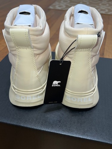 SOREL Out N About IV Puffy Waterproof Honey White Womens Boots Size 7 NEW - Picture 5 of 7