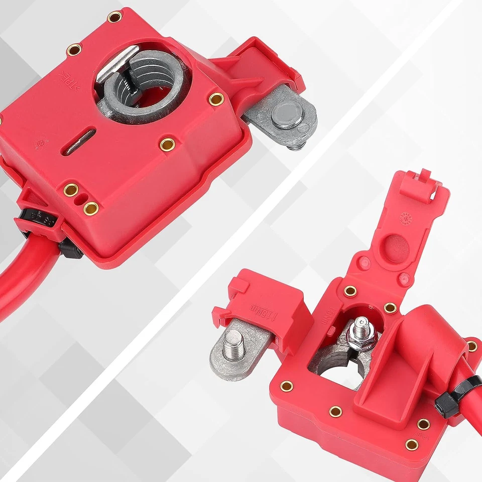 Cable terminal de batería positivo para BMW 640i 650i 550i 528i M6 61129217036 Foto 4 de 4