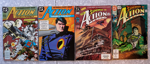 Superman Action Comics 16 Issue Lot 1980's EXCELLENT! - Bild 11 von 21