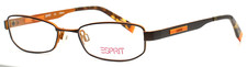 ESPRIT ET17334 535 Brown Womens Rectangle Full Rim Eyeglasses 48-17-135 B:25