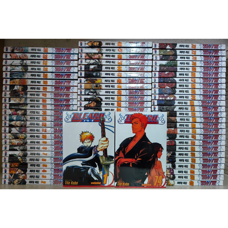 BLEACH (English Comics) vol. 1-74 END FULL SET Physical Book Manga