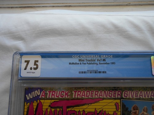 MINI TRUCKIN' MAGAZINE-NOVEMBER,1993 CGC 7.5 - Imagen 2 de 4