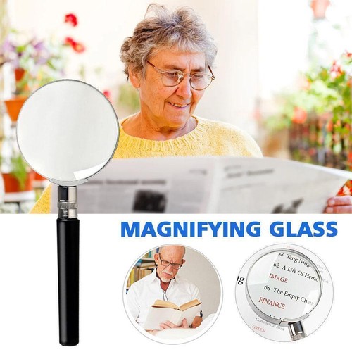Magnifying Glass 10x Handheld Magnifier For Reading, Seniors ✨ B1X0 ha52 - Picture 7 of 14