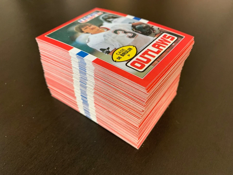 🏈 1985 Topps USFL Football #1-132 - SET BREAK - PICK A CARD - NEAR MINT 🏈 - Image 2 of 4