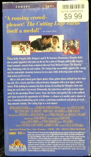 The Cutting Edge 📼 VHS (1996 Contemporary Classics) - NEU VERSIEGELT - Moira Kelly - Bild 2 von 3