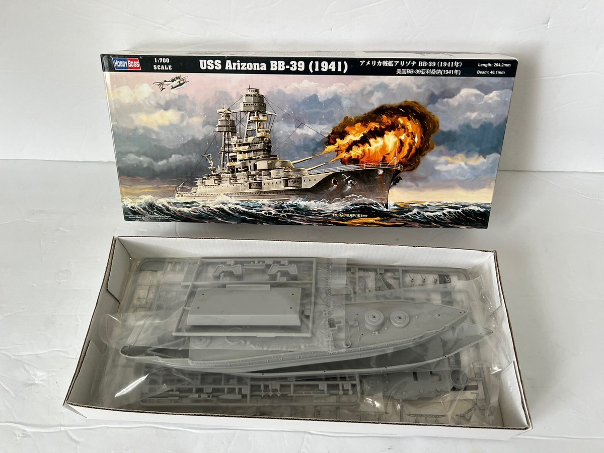 Hobby Boss 83401 1/700 USS Arizona BB-39 1941 Battleship Model Kit