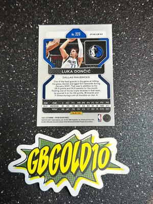 その他 2021 Luka Doncic Silver Prizm #223 LUKA DONCIC 2021-22 Panini Prizm Silver Holo #223 RARE SP
