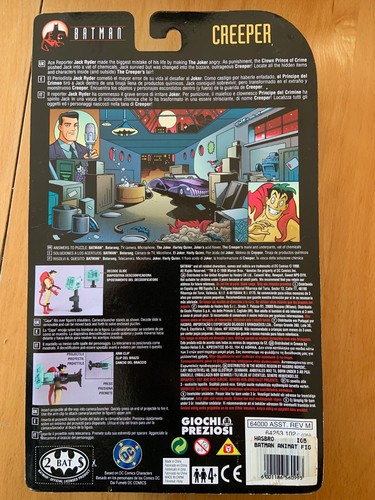 The New BATMAN Adventures Creeper Kenner 1998 Vintage Figure DC Batman Animated - Picture 2 of 2