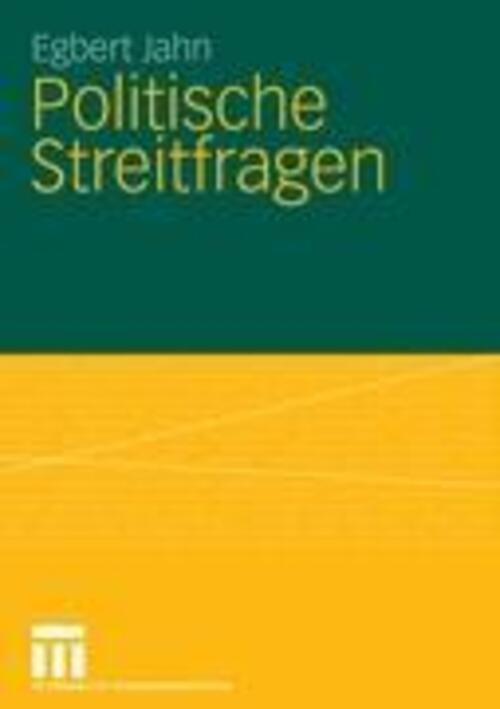 Thumbnail - Politische Streitfragen Egbert Jahn Taschenbuch Paperback 216 S.
