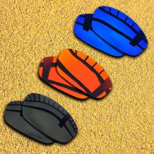 3 Pairs Lenses Replacement for-Costa Del Mar Brine-Black Red Violet Blue