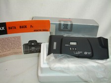 Pentax Data Back Fc For Z-10 / PZ-10 With Original Box, Manual, Excellent