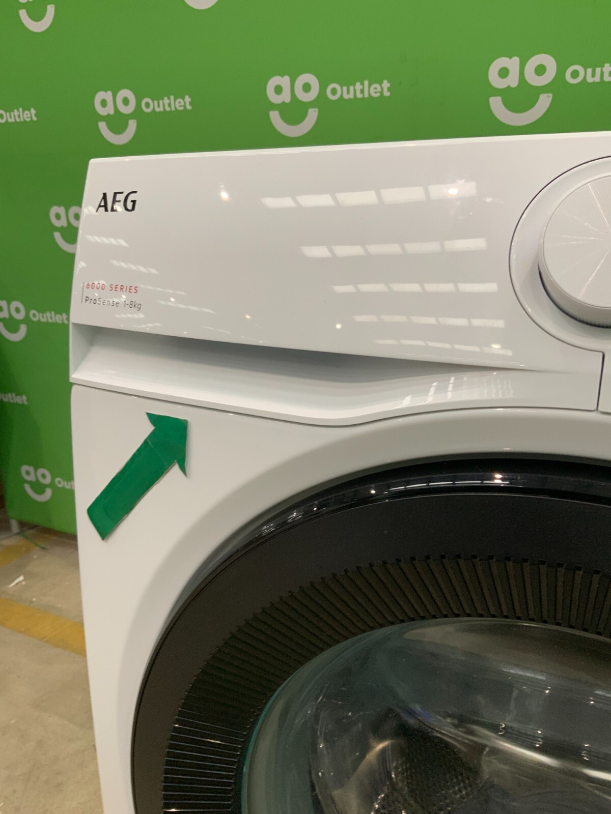 AEG 10kg Washing Machine White ProSense® Technology A Rated LFR61144B 