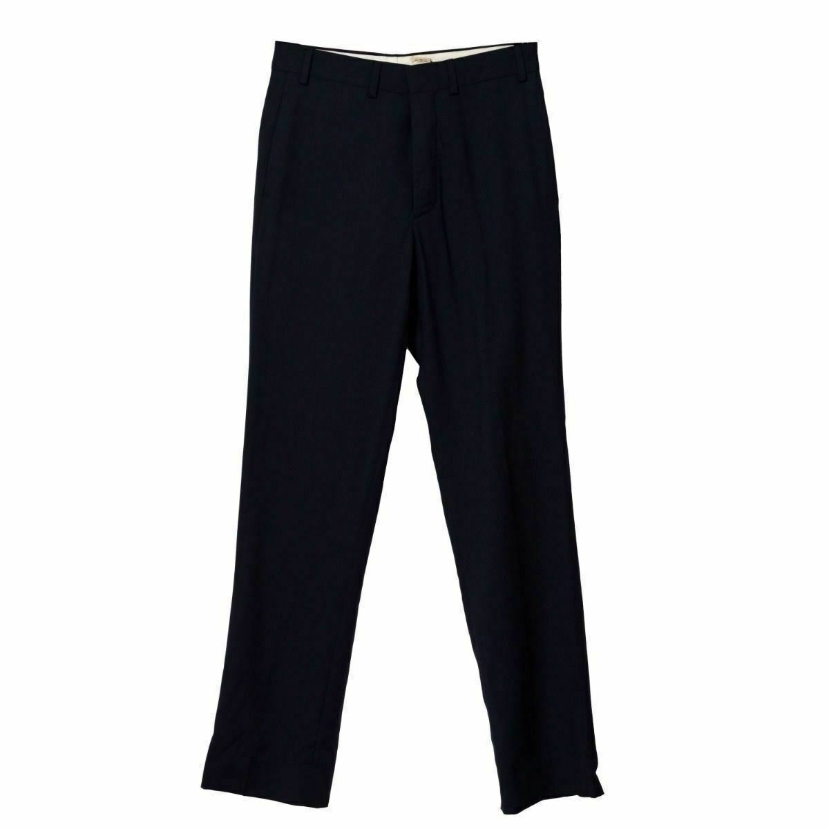 Malo Mens Navy Blue 100 Virgin Wool Casual Pants US 30 IT 46 17790₽