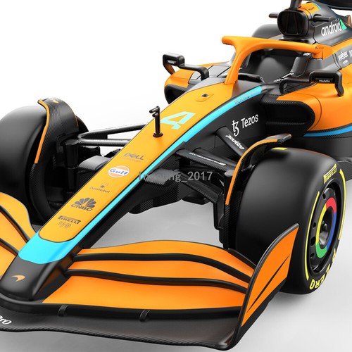 1/18 F1 Mclaren MCL36 2022 Ferngesteuertes Auto Formel 1 RC Auto Lando Norris 4 - Bild 10 von 12