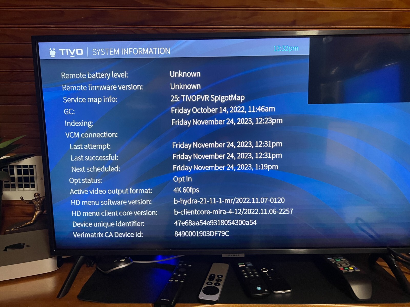 Tivo Bolt 500GB Digital Video Recorder TCD849500 Used with Lifetime