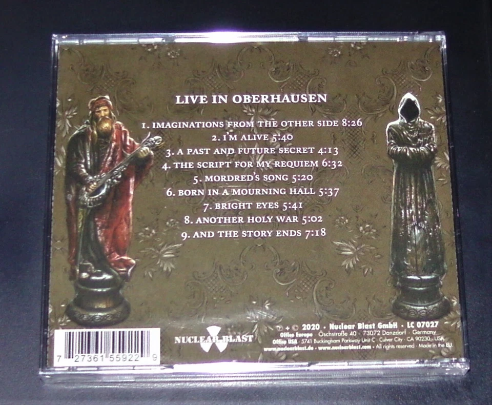 BLIND GUARDIAN IMAGINATIONS FROM THE OTHER SIDE LIVE IN OBERHAUSEN CD NEU & OVP - Bild 2 von 2