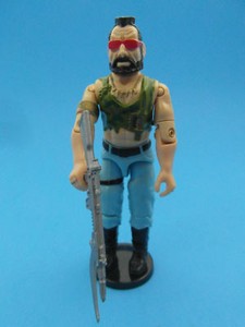 black gi joe action figure