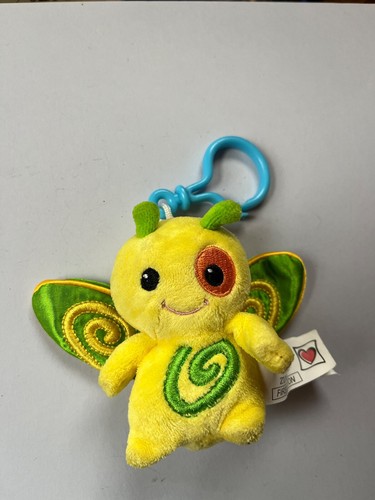 Webkinz Yellow & Green Plush ZANA 1st Edition Bee Insect Stuffed Animal Key Chai - Picture 3 of 7