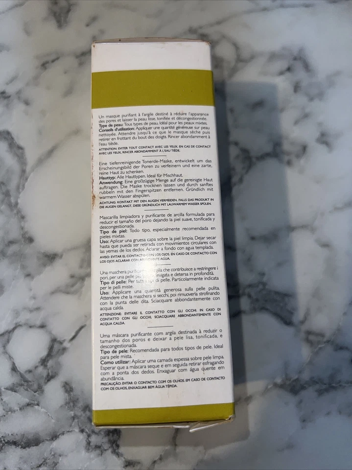 REN Clarimatte Invisible Pores Detox Mask 50ml Brand New Boxed Genuine Clay - Image 4 of 4