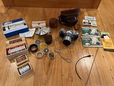 Exakta Ihagee VX IIa 35mm Camera 2 lenses extras Made in Germany