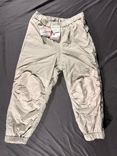 NEW USGI Primaloft ECWCS Level 7 Pants Cold Weather Trousers Gray Medium Regular