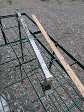 Vintage Towel Bar Polished Chrome 60s