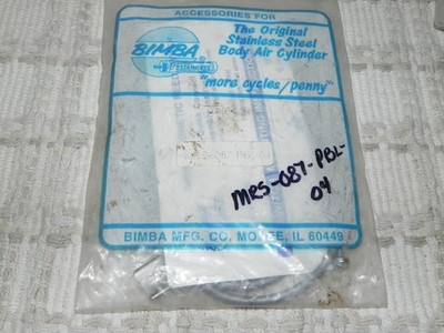 Bimba MRS-.087-PBL-04 Heavy-duty magnetic reed switch 3 120 VAC/DC max 20 mA.