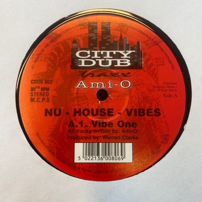 Ami-O - Nu House Vibes (12'') (Very Good Plus (VG+)) - 4026984724