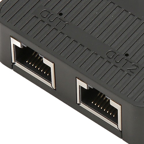 Ethernet Splitter Rj45 1 In 2 Out 1000Mbps USB C Power Sicher Stabile Signa KUI - Photo 21/24