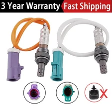 2pcs Oxygen Sensor For 2011-2019 Ford Fiesta 1.6L L4 Upstream+Downstream Sensor