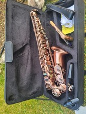 BRAND NEW SLADE ALTO SAXOPHONE, REVISED! ACESORIED/ SASSOFONO CONTRALTO NUOVO!